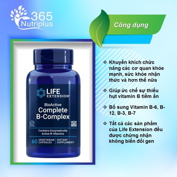 Công dụng của B-Complex