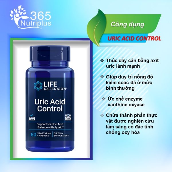 Tác dụng của viên uống trị gút